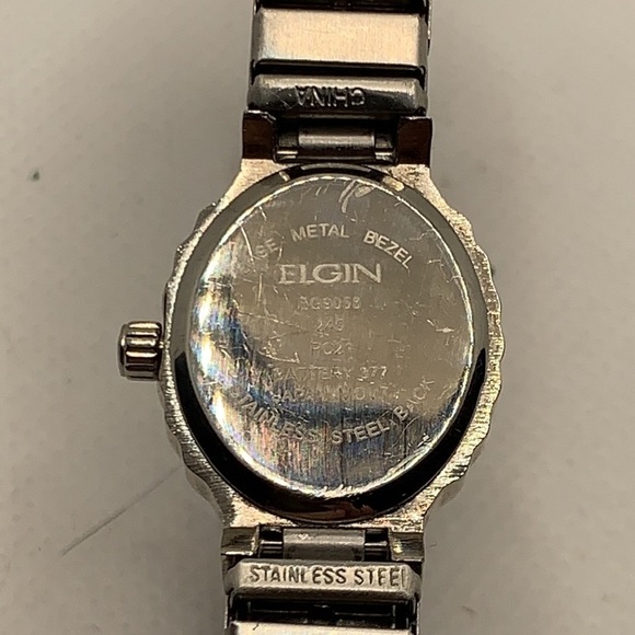 Elgin women’s watch with lots of bling main image 4